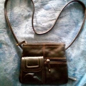 Tignanello Small Purse Leather Brown